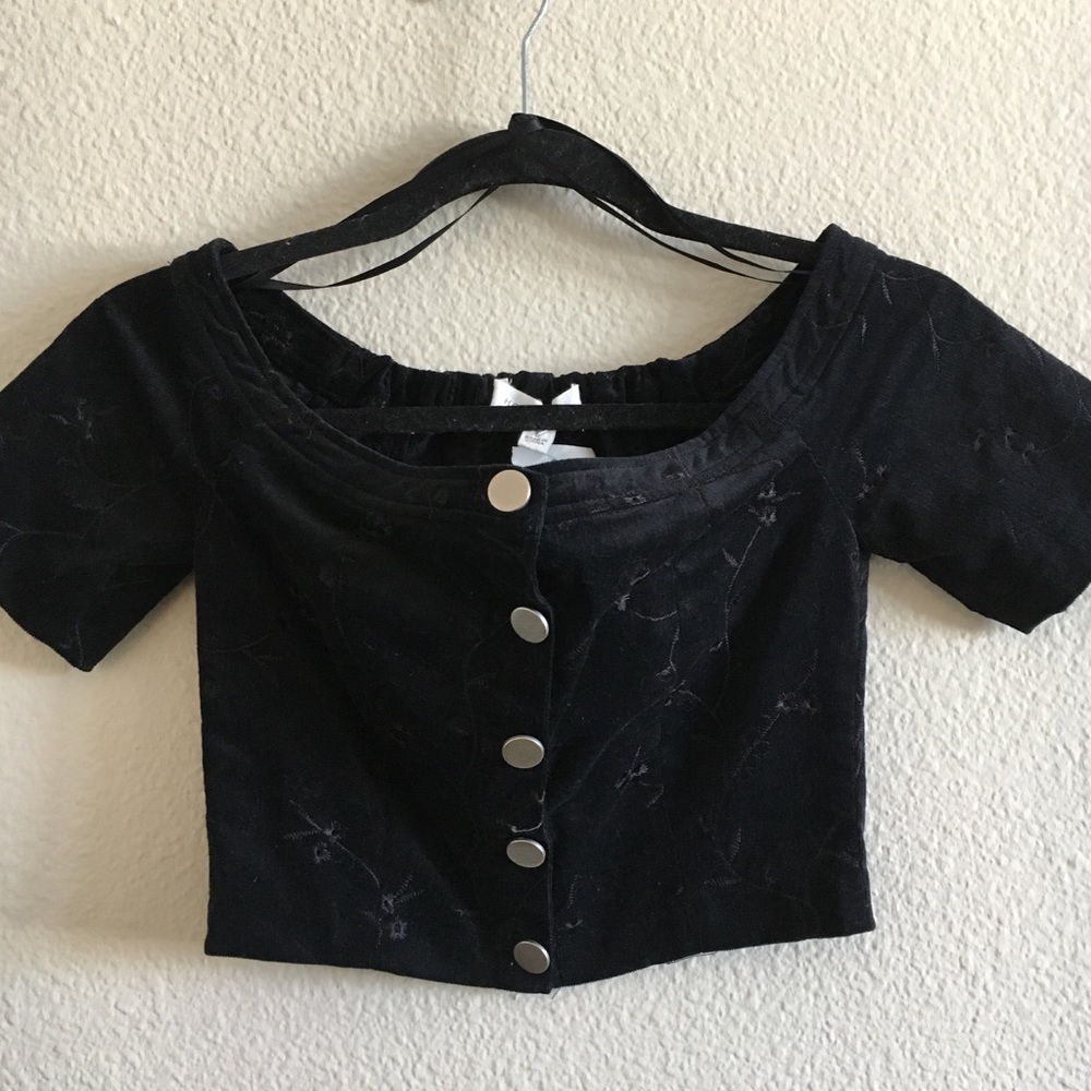 Courdoroy crop top
